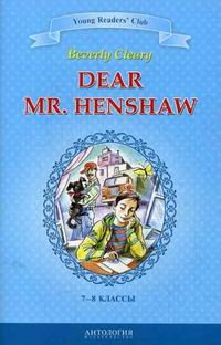  . (   . . ) .    (Dear Mr. Henshaw). .  .  . .  7-8 . / . 