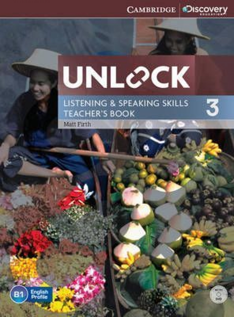 Firth Matt Unlock 3. Listening and Speaking Skills. Teacher's Book (+ DVD) 