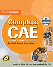 Simon Haines, Guy Brook-Hart Complete CAE Student's Book without answers with CD-ROM 