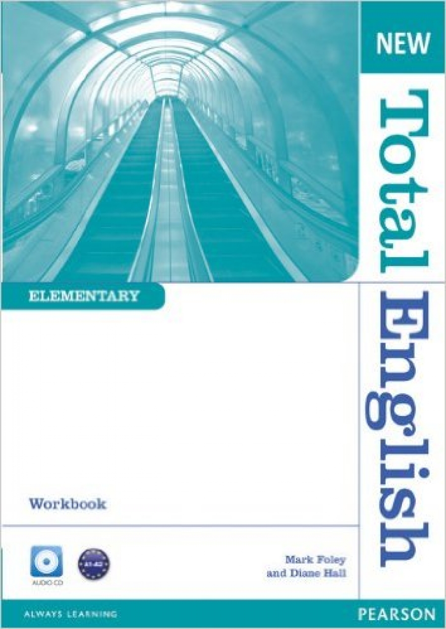 Mark Foley New Total English Elementary Workbook (without Key) and Audio CD 