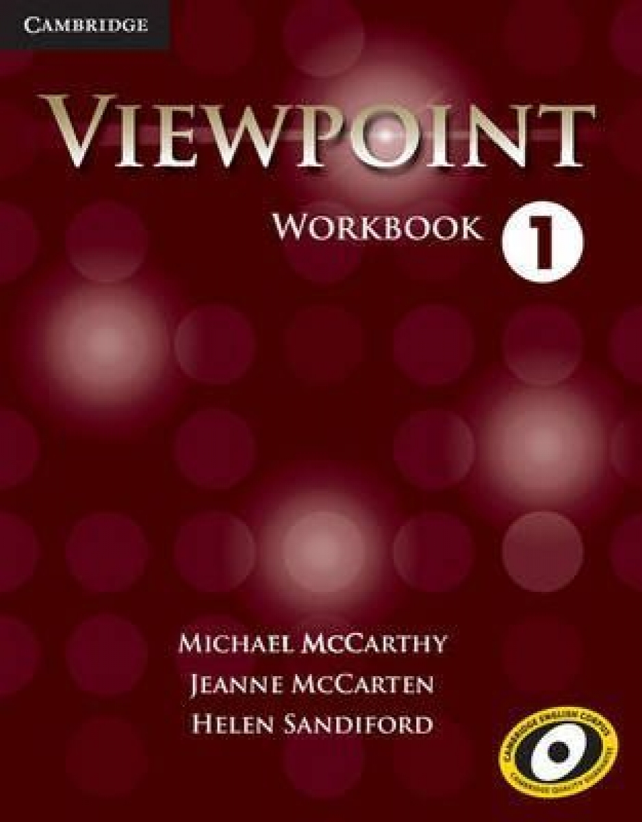 Michael McCarthy, Jeanne McCarten, Helen Sandiford Viewpoint Level 1 Workbook 