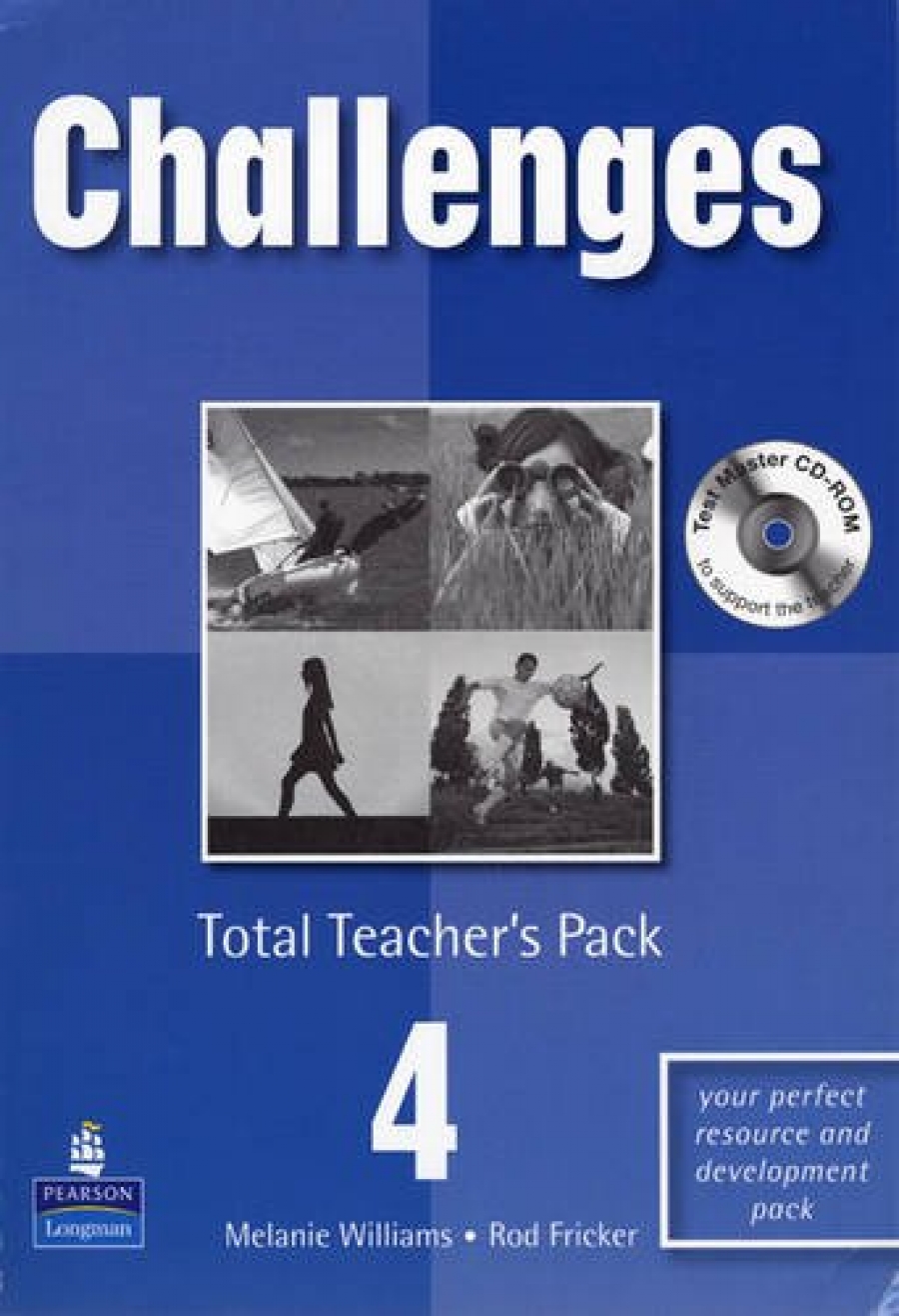 Melanie Williams / Rod Fricker / Patricia Mugglestone Challenges Level 4 Total Teachers Pack & Test Master CD-Rom 