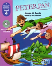 Primary Reader Level 4 Peter Pan, With Audio CD 