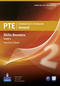 Terry Cook / Steve Thompson PTE General Skills Booster 2 Teacher's Book (with Audio CD) 
