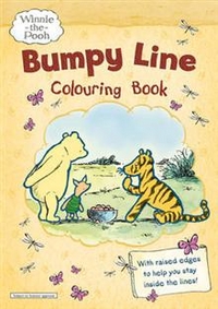 Winnie-the-Pooh Bumpy Line Colouring Book 