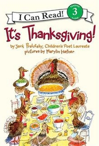 Jack, Prelutsky It's Thanksgiving! (I Can Read Book 3) 