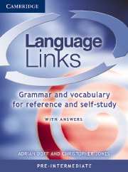 Adrian D. Language Links Pre-intermediate with Answers 
