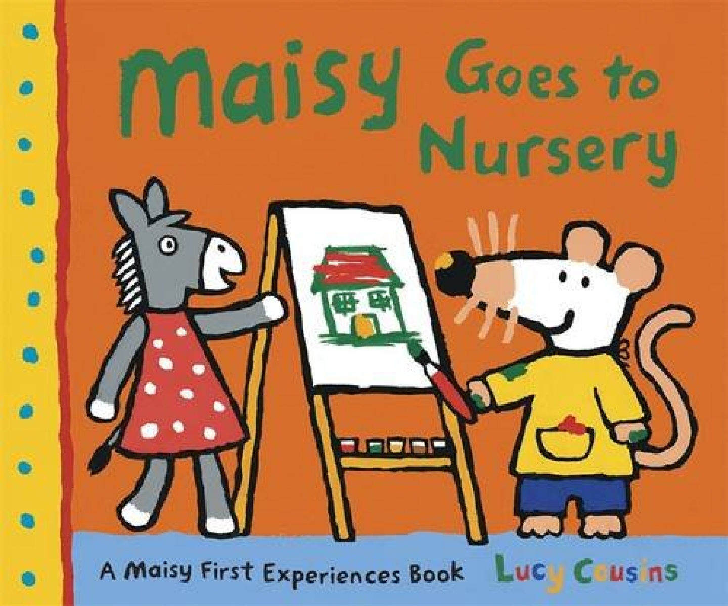 Cousins Lucy Maisy goes to nursery 