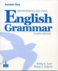 Betty Schrampfer Azar Understanding & Using English Grammar International 4th Edition (Azar Grammar Series) Answer Key 