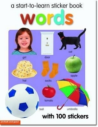 Picthall Chez Words. Sticker Book 