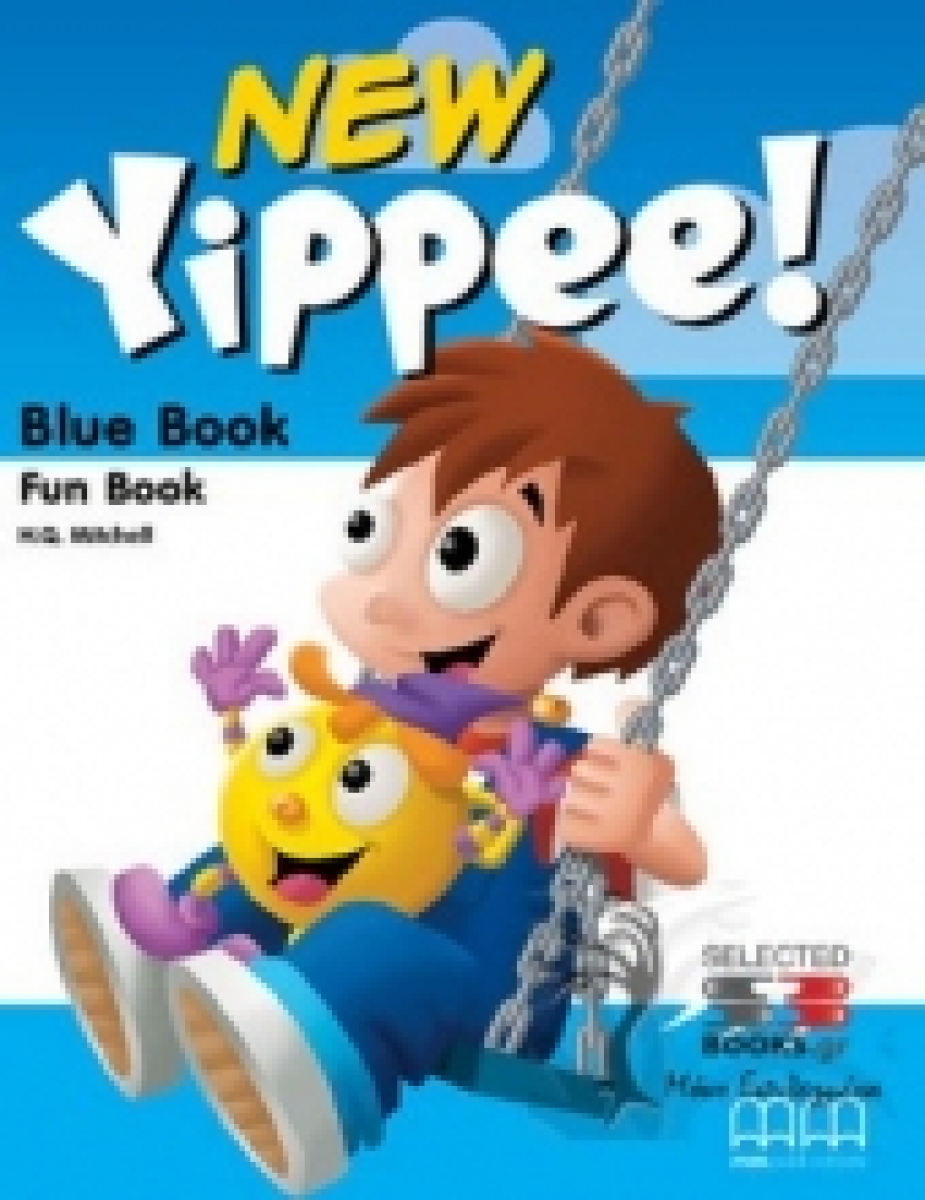 H.Q. Mitchell New Yippee! Blue Fun Book + Interactive Audio CD/ CD-ROM 