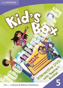 Caroline Nixon and Michael Tomlinson Kid's Box Level 5 Interactive DVD PAL with Teacher's Booklet 