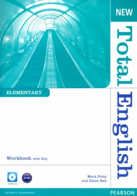 Mark Foley New Total English Elementary Workbook (with Key) and Audio CD 