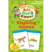 Kate R. Rhyming Games (Read with Biff, Chip and Kipper: Phonics Flashcards)  (55) 