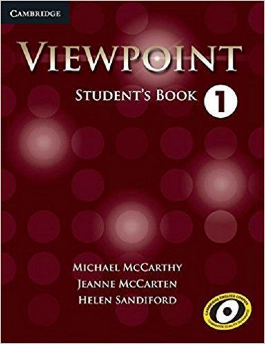 Michael McCarthy, Jeanne McCarten, Helen Sandiford Viewpoint Level 1 Student's Book 