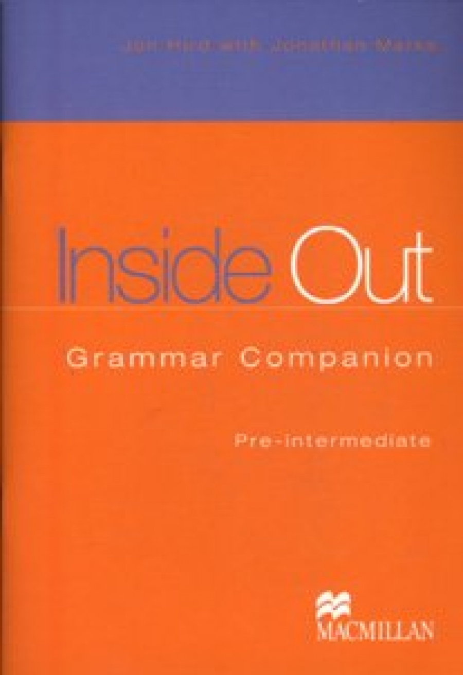 Jon Hird Inside Out Pre-Intermediate Grammar Companion 