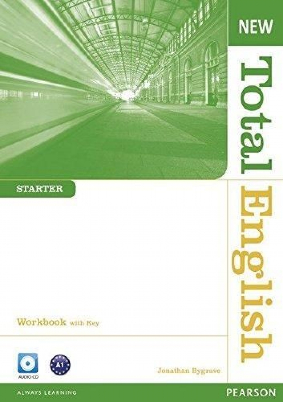 Mark Foley New Total English Starter Workbook (with Key) and Audio CD 