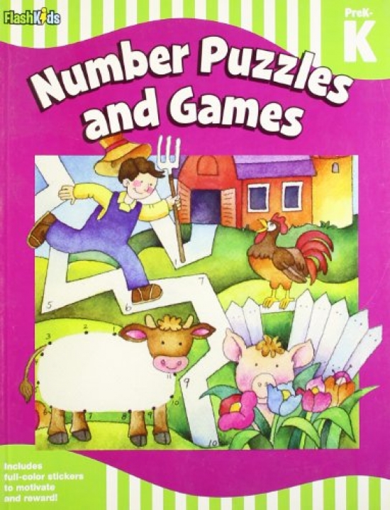 Baldwin K. Number Puzzles and Games: Grade Pre-K 