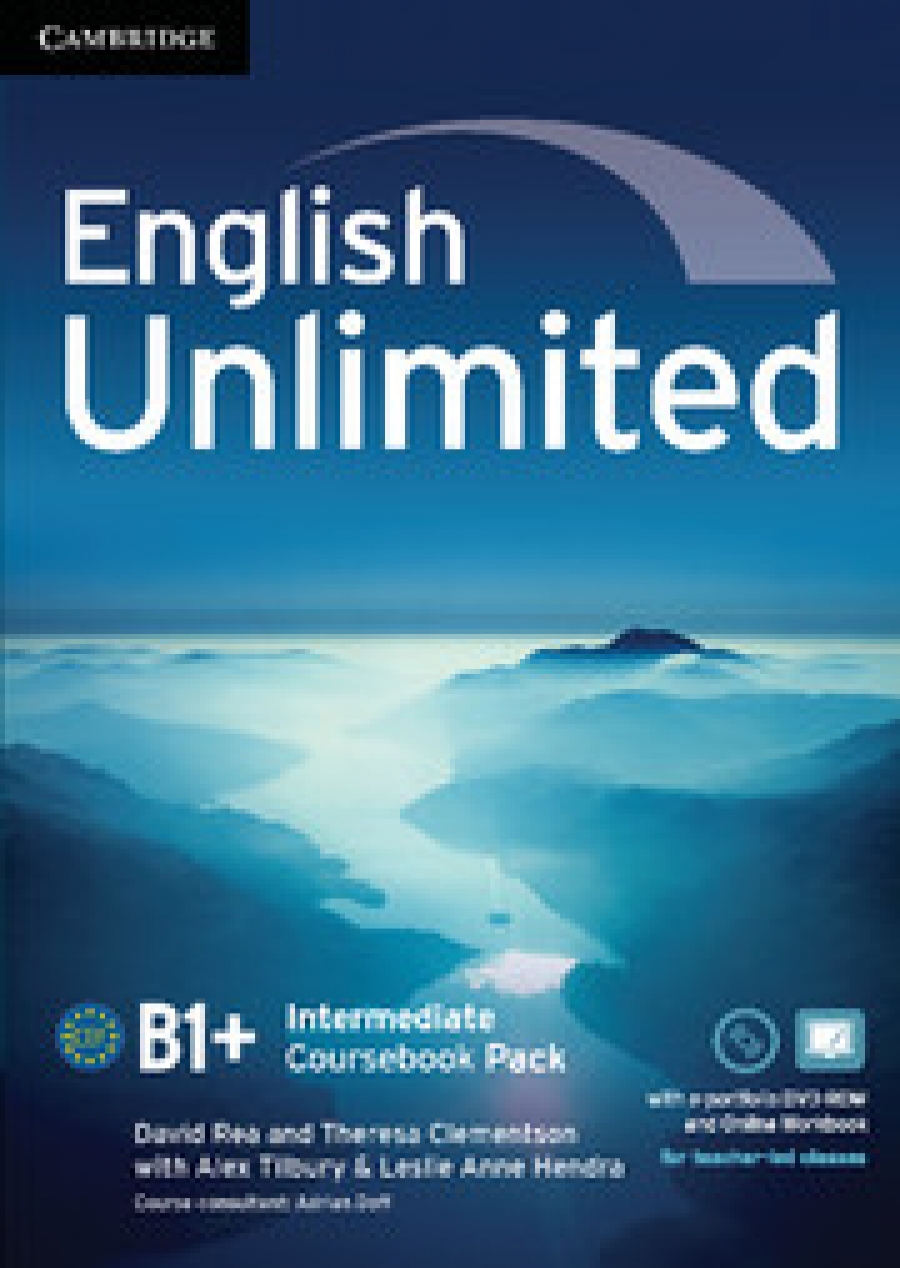 Tilbury Alex English Unlimited. Intermediate Coursebook with e-Portfolio and Online Workbook Pack 