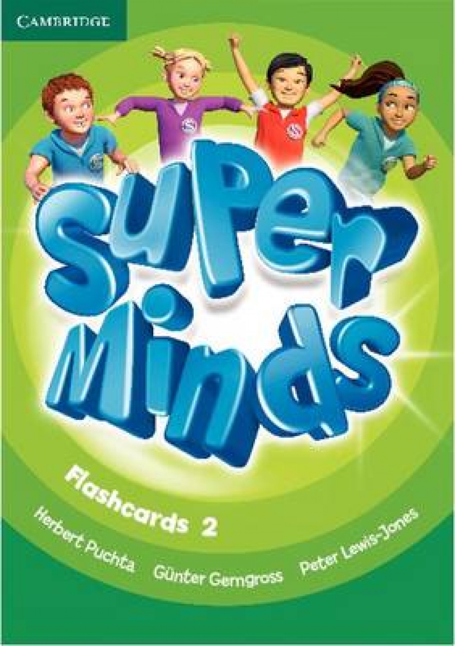 Herbert Puchta, Gunter Gerngross, Peter Lewis-Jones Super Minds Level 2 Flashcards (Pack of 103) 