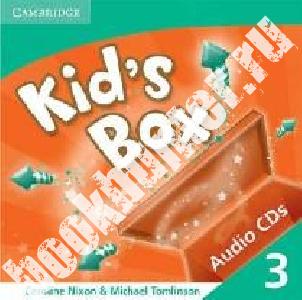 Caroline Nixon and Michael Tomlinson Kid's Box Level 3 Class Audio CD (2) () 