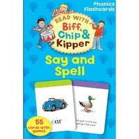 Kate R. Say and Spell (Read with Biff, Chip and Kipper: Phonics Flashcards)  (55) 