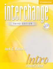 Jack C. Richards Interchange Third Edition Intro Student's Book with Self-study Audio CD 