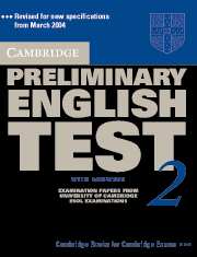 Cambridge ESOL Cambridge Preliminary English Test 2 Student's Book with Answers 