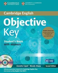 Annette Capel, Wendy Sharp Objective Key (Second Edition) Student's Book Pack (Student's Book with Answers with CD-ROM and Class Audio CDs(2)) 