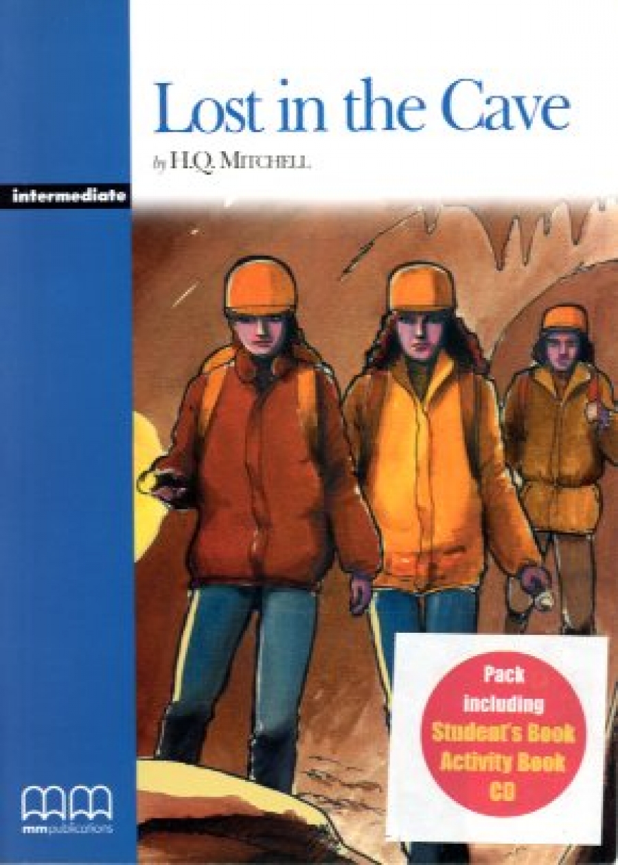 Graded Readers Intermediate Lost in the Cave Pack (Students Book, Activity Book, CD) 