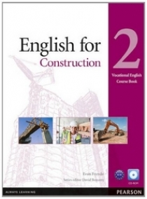 Evan Frendo Vocational English Level 2 (Pre-intermediate) English for Construction Coursebook and CD-ROM Pack 