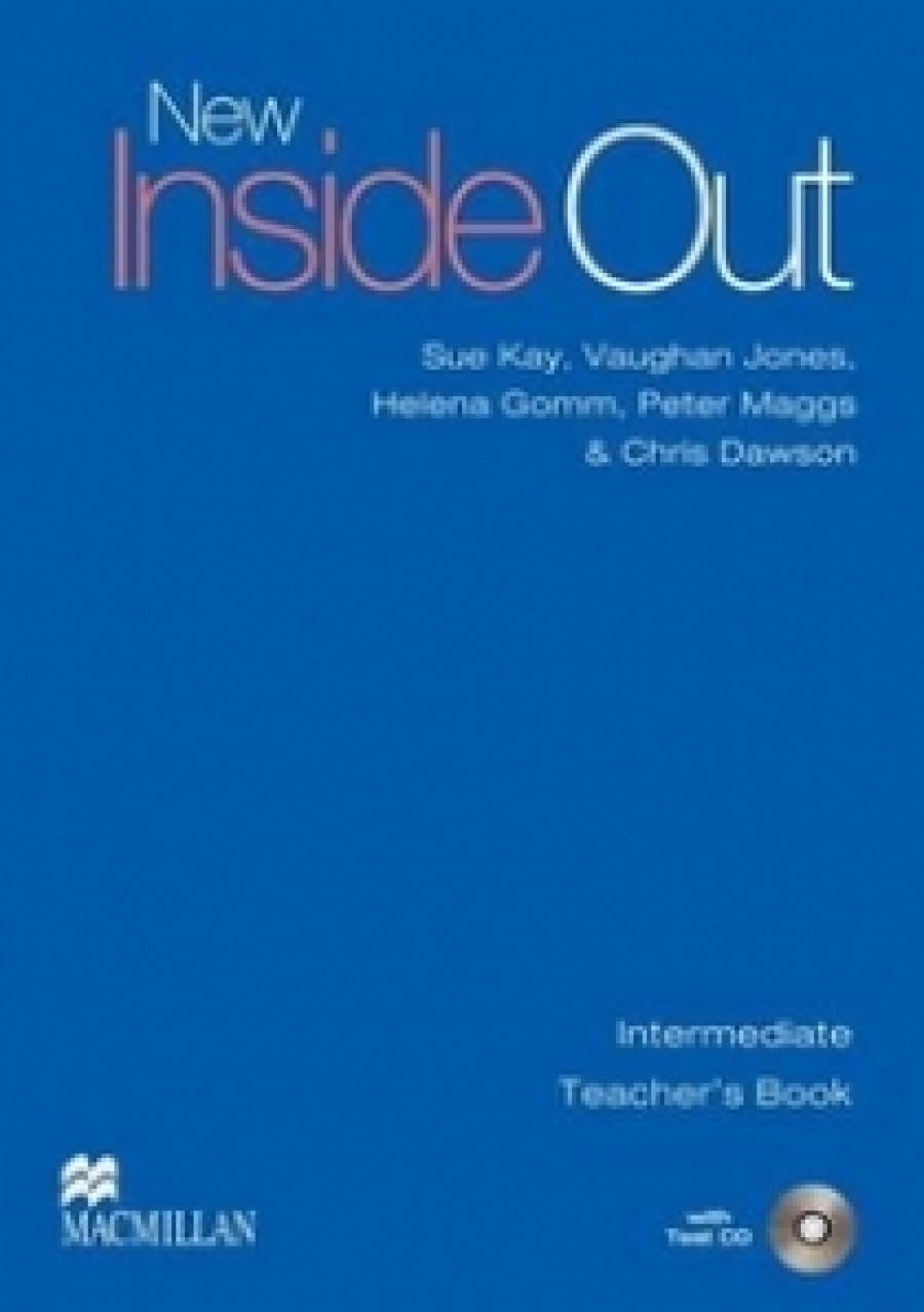 Sue Kay and Vaughan Jones New Inside Out Intermediate Teacher's Book and Test CD 