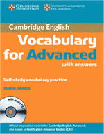 Simon Haines Cambridge Vocabulary for Advanced Book with answers and Audio CD 