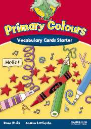 Diana Hicks Primary Colours Starter Vocabulary Cards 