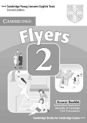 Cambridge Young Learners English Tests (Second Edition) Flyers 2 Answer Booklet 