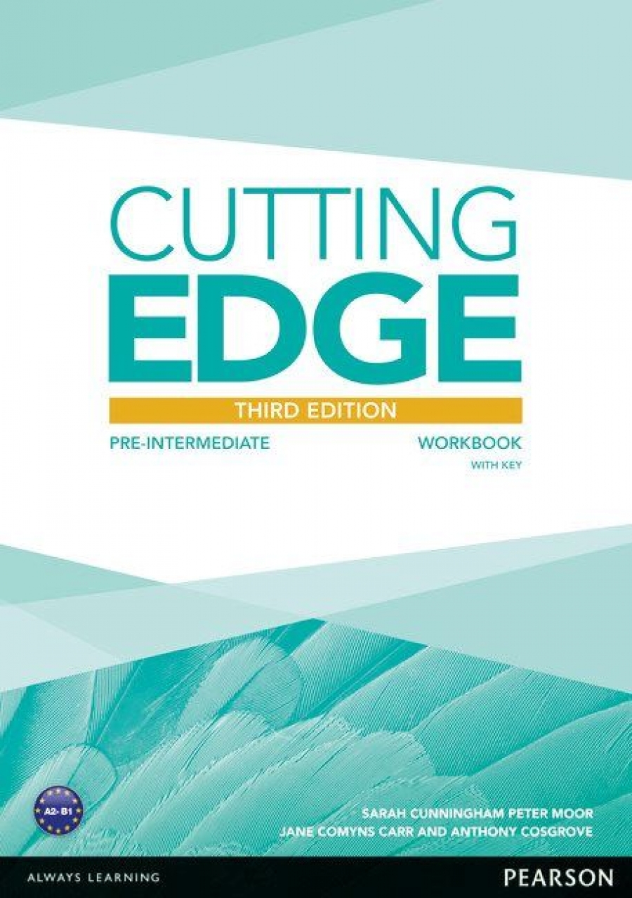 Anthony Cosgrove Cutting Edge 3rd Edition Pre-Intermediate Workbook with Key 