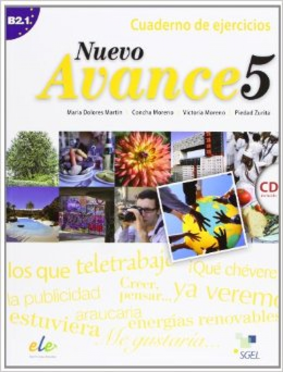 Moreno, C. Nuevo Avance 5 Cuaderno de ejercicios + CD 