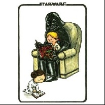 Jeffrey B. Darth Vader and Son Flexi Journal (Star Wars) 