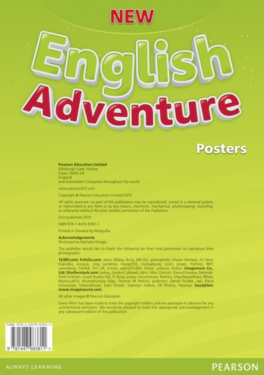 Bruni Cristiana, Worrall Anne, Lochowski Tessa, Lambert Viv New English Adventure 1. Posters 