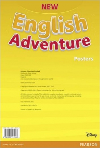 Heath Jennifer New English Adventure Pl 1/Gl Starter B Posters 