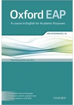 Oxford EAP: Pre-Intermediate. B1: Student's Book and DVD-ROM Pack.-   Oxford University Press, 2015 