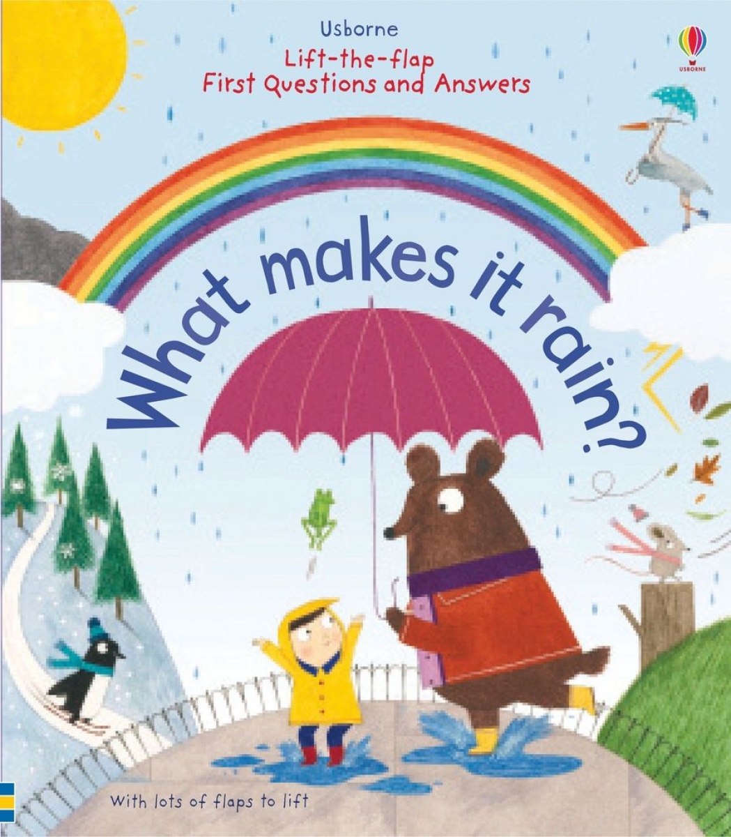 Daynes Katie Lift-the-Flap First Questions and Answers What Makes it Rain 