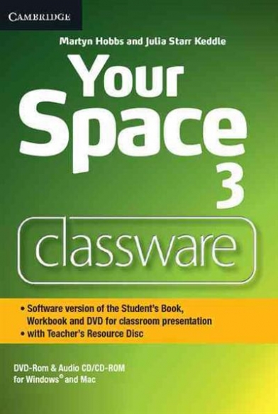Hobbs Martyn, Starr Keddle Julia Your Space 3 Classware DDR Ts Resource Disc 