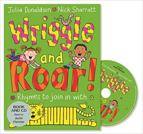 Donaldson Julia, Sharratt Nick Wriggle and Roar Book + Disk 
