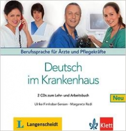 Firnhaber-Sensen; Schmidt Deutsch im Krankenhaus NEU CDs A2-B2 