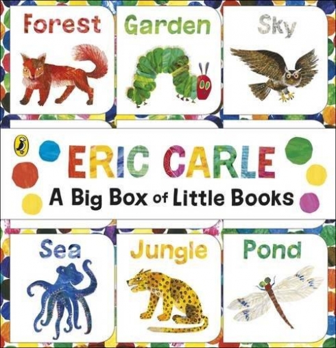 Carle Eric The World of Eric Carle: Big Box of Little Book. Board book 