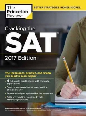 Cracking SAT with 4 Practice Tests, 2017 