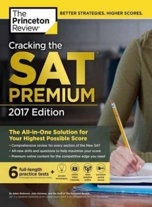 Cracking SAT with 6 Practice Tests, 2017 (Premium Ed.) 