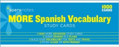 James, Rubin More Spanish Vocabulary Study Cards (1000 cards)  