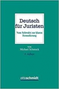 Schmidt Otto Deutsch fuer Juristen 